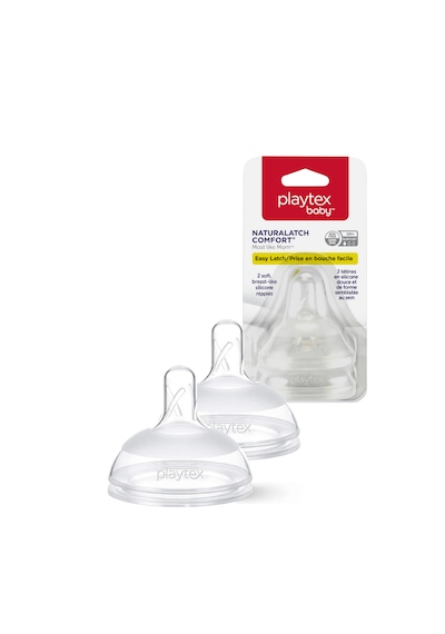 Playtex Naturalatch Yenidoğan Biberon Emziği, 0+ Ay, 2 Adet