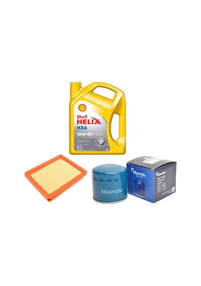 Bakım Seti Hyundaı Accent Yumurta Kasa 1.3 1995-2000 + Shell Helıx Hx6 10w40