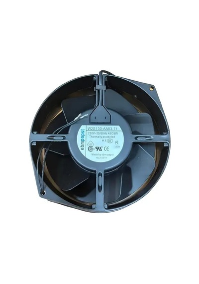 Ebmpapst W2s130-aa03-71 Ac Aksiyel Fan 230v 150x172x38mm Bilyalı Yatak Metal Gövde