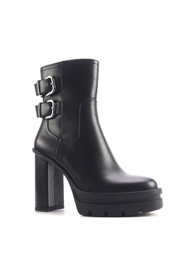 Nine West Bodena 4pr Siyah Kadın Topuklu Bot 000000000101701905 Siyah
