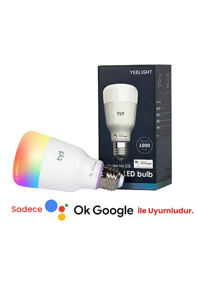 Yeelight M2 Led Akıllı Ampul E27 (Renkli)
