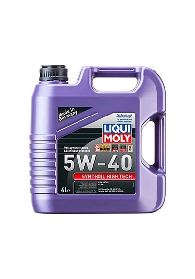 Lı2194 - 5w-40 Synthoil High Tech Tam Sentetik Motor Yağı 4l - Liqui Moly