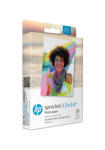 Sprocket 5,8 X 8,7 Cm Birinci Sınıf Çinko Çıkartma Fotoğraf Kağıdı 20 Yaprak Sprocket Select Fotoğraf Yazıcıları İle Uyumlu