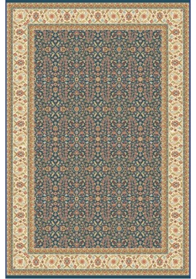 Elexus Halı İpekhane 1612 Lacivert Klasik Desen Salon Halısı