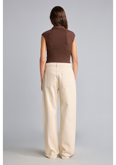 Defacto Straıght Fıt Normal Bel Gabardin Pantolon H0092ax26spbg738 Bej-bg738