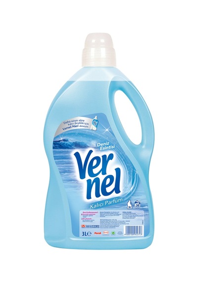 Vernel Çamaşır Yumuşatıcısı 3l 30 Yıkama Deniz Esintisi Diğer