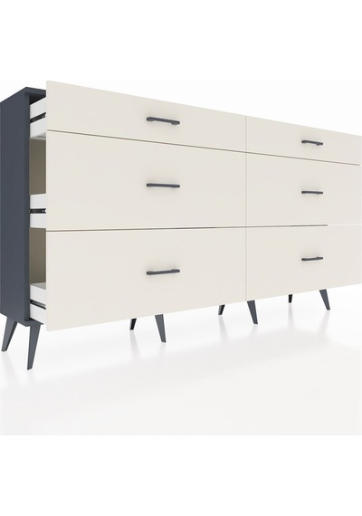 Arges Konsol 6 Çekmeceli 176x30x99 Antrasit-antrasit/aytaşı Antrasıt/aytası - Antrasıt Arges Konsol 6 Çekmeceli 176x30x99 Antrasit-antrasit/aytaşı Antrasıt/aytası - Antrasıt