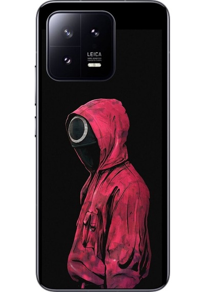 Xiaomi Mi 13 Uyumlu Şeffaf Kılıf Squid Game Tasarımlı