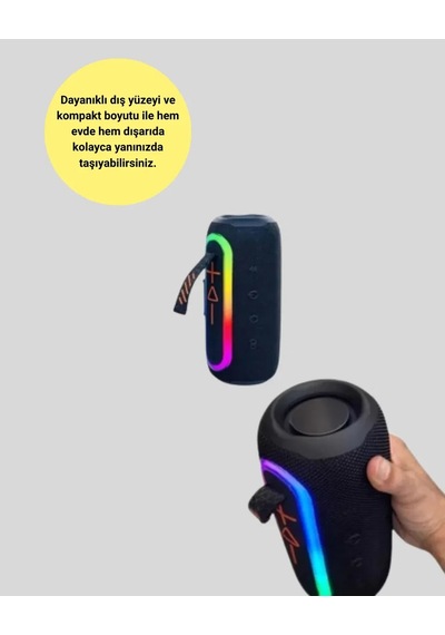 Uzun Pil Ömürlü Bluetooth 5. 1 Hoparlör Yeni Nesil