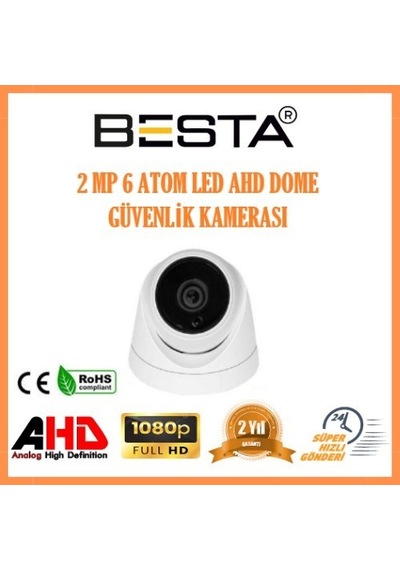 2 Mp 1080p 1 İç Mekan 1 Dış Mekan Kameralı Ahd Güvenlik Seti Kd - 5203