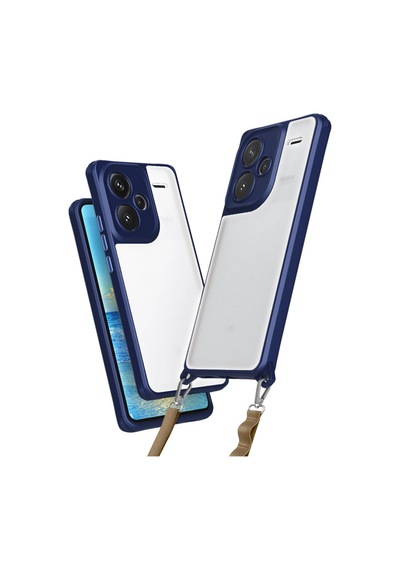 Xiaomi Redmi Note 13 Pro Plus Kılıf Penta Silikon Kılıf - Lacivert -