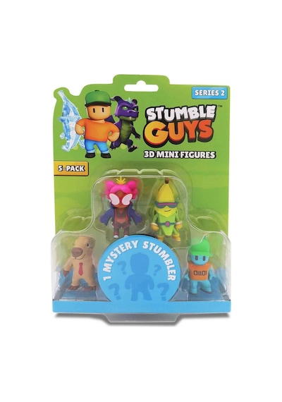 Stumble Guys 5 Li Mini Figür Seti S2 Tuy14000 Capybara