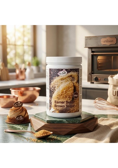 Esmer Şeker 200 Gr Pastacılık Ve Tatlı Tarifleri İçin Doğal Aromalı Kahverengi Şeker