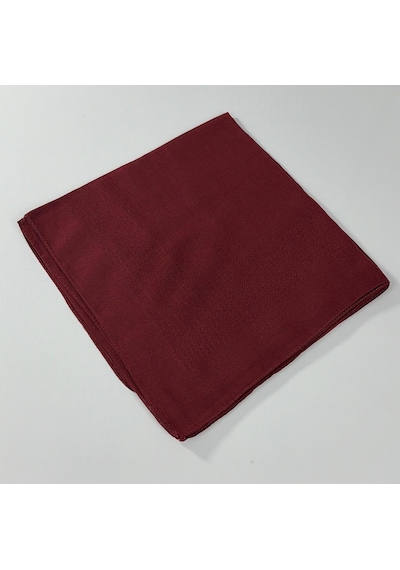 Miray Pano Pamuk Eşarp - 95 X 95 - 0621 Bordo