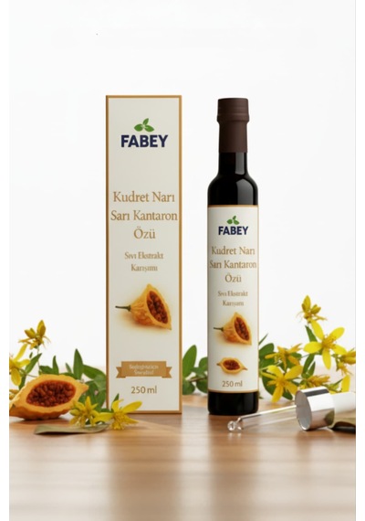 Fabey Kudret Narı & Sarı Kantaron Özü Sıvı Ekstrakt Karışımı 250ml