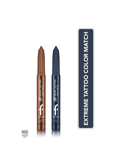 Extreme Tattoo Glowy Eyes İkilisi - 005 Bronze & 006 Navy SET315