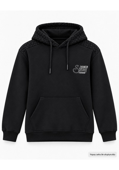 Ta&ce Kids Ta&ce Kıds Erkek Çocuk Kapüşonlu Sweatshirt Kapitone Detaylı Siyah Kanguru Cepli Ta&ce Kids Ta&ce Kıds Erkek Çocuk Kapüşonlu Sweatshirt Kapitone Detaylı Siyah Kanguru Cepli