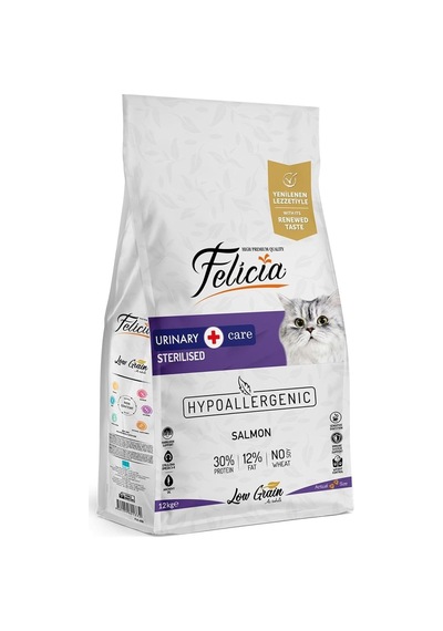 Az Tahıllı Sterilised Somonlu Kedi Maması 12 Kg