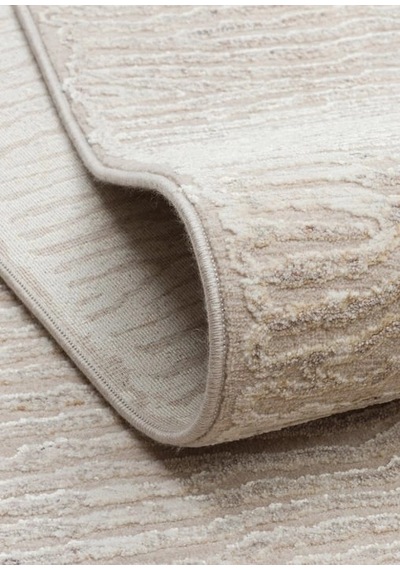 Eko Halı Mahal Mood 04 Beige Polyester Akrilik Klasik Desenli Premium Salon Halısı Bej