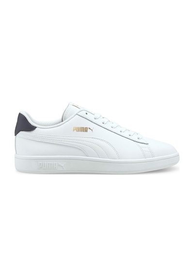 Puma Smash V2 L Beyaz Erkek Sneaker 000000000101508079 Beyaz-sıyah