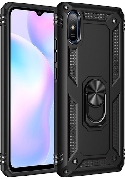Xiaomi Redmi 9A Kilif Sofya Yüzüklü Standli Korumali Kilif 478398597