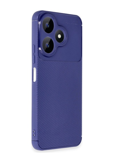 Xiaomi Redmi 13 4g Kılıf Auto Focus Karbon Kapak Lacivert