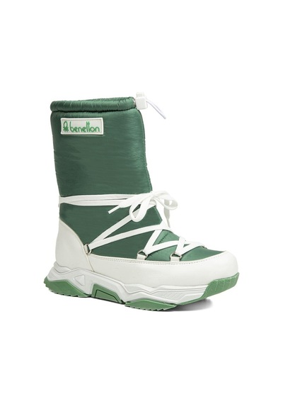 United Colors Of Benetton Benetton® | Bn-30392 - 3256 Yesil Beyaz - Kadın Bot
