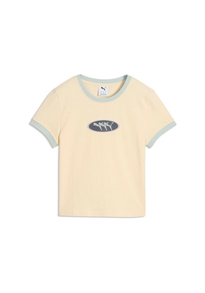Puma Future.puma.archıve Tee Kadın Günlük Tişört 63664688 Krem