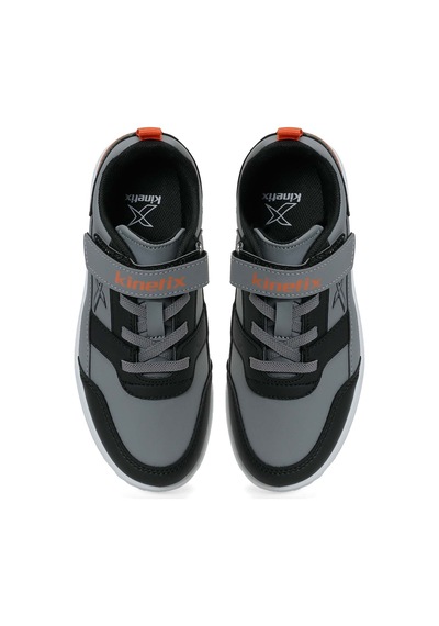 Kinetix Found Pu F Gri Erkek Çocuk Sneaker 000000000102695398 Gri-sıyah-turuncu