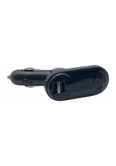 12v-24v Transmıtter Aux/bluetooth/mp3/sd Kart/usb X 2 Şarj Uzaktan Kumandalı Siyah