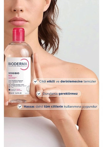 Bioderma Sensibio H2o 500ml İkiz Set / Cilt Temizleme