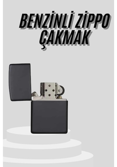 Çakmak Parlak Siyah Doldurulabilir Hedyelik Eşya Diğer