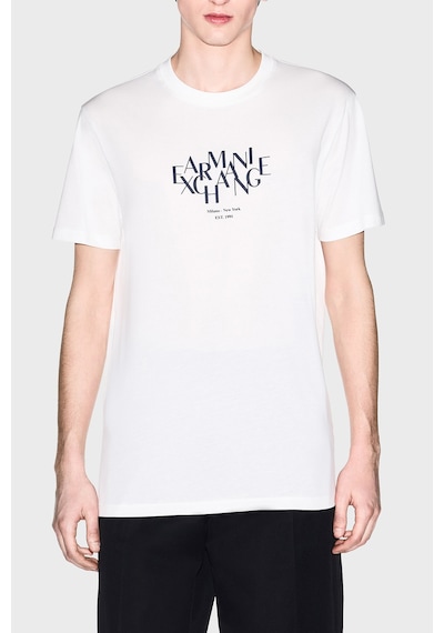 Armani Exchange Erkek T Shirt Xm002782 Af10356 U0009 Beyaz Beyaz