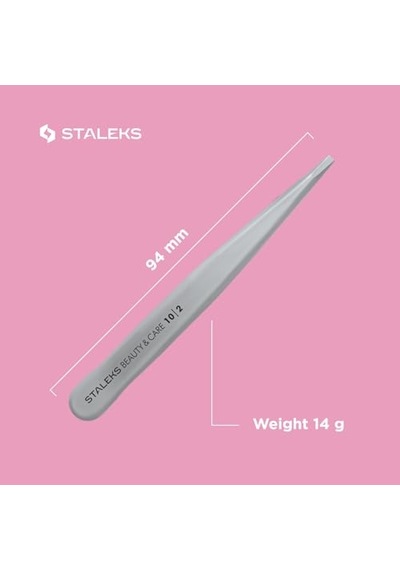 Staleks P-08 Kaş Cımbızı, Pvc Koruma Kılıflı Çekme Cımbızı, Toplam Uzunluk 9,5 Cm