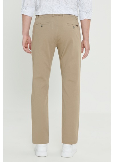 AC&Co / Altınyıldız Classics Erkek Bej Slim Fit Dar Kesim Pamuklu Esnek Chino Pantolon Bej AC&Co / Altınyıldız Classics Erkek Bej Slim Fit Dar Kesim Pamuklu Esnek Chino Pantolon Bej