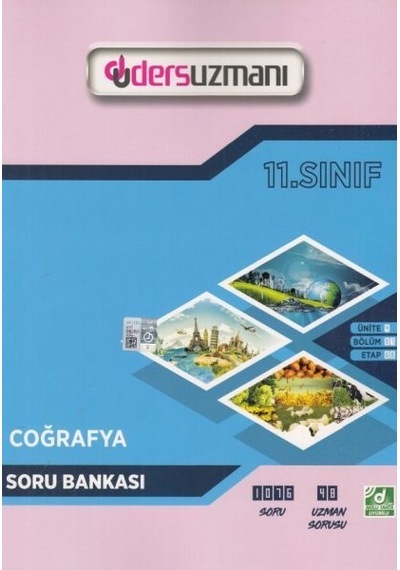 11.Sınıf Coğrafya Soru Bankası -  Ders Uzmanı Yayınları