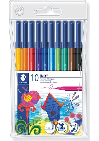 Staedtler Noris Clup Keçeli Kalem 10 Renk 326 Wp10 N11.19619