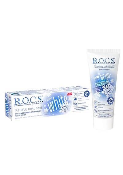 R.o.c.s İ Like White Macun 74gr Beyazlatma