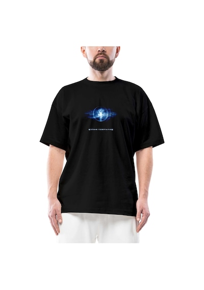 Within Temptation Oversize Siyah Tişört