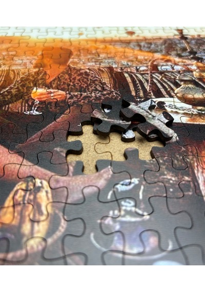 315 Parçalı - Kişiye Özel Puzzle Yapboz - 30x40cm Mdf