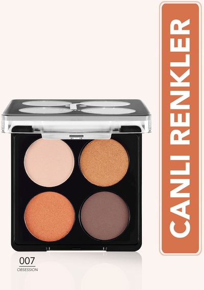 Flormar Mat & Işıltılı Far Paleti - Color Eyeshadow Palette - 007 Obsession- 8682536051217