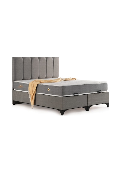 Çift Kişilik Yatak Baza Yarma Dikine Başlık Seti Basic Comfort By Set