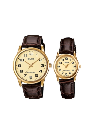 Casio Mtp-ltp-v001gl-9budf Çift Kol Saati Kadın-erkek Metalik