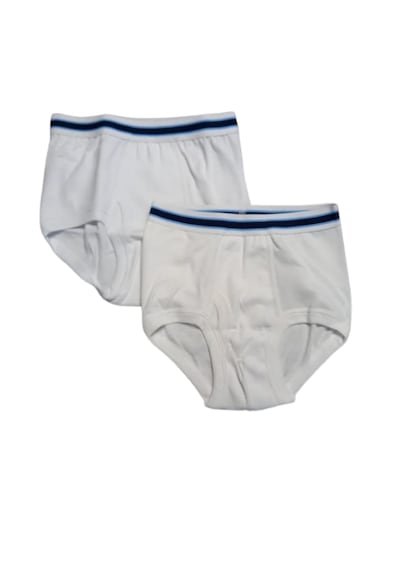 Türen 307 2'li Erkek Çocuk Slip-beyaz Beyaz