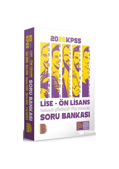 2026 Kpss Lise Önlisans Tüm Dersler Çözümlü Soru Bankası Benim Hocam