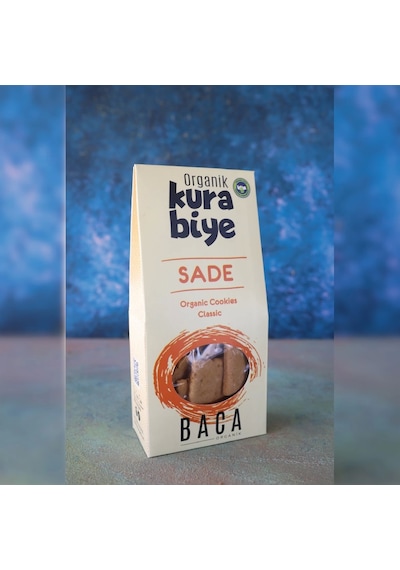 Baca Organik Organik Sade Kurabiye 55 G