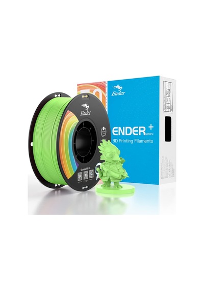 Resmi 3d Yazıcı Filament Ender Pla Pro Filament, Pla+ 3d Baskı Filamenti, Dayanıklı Ve Dayanıklı, Boyutsal Doğruluk +/-0,02 Mm, 1,04 Kg/makara Ep+-elma Yeşili, Ender Pla Pro-1kg
