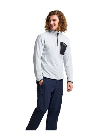 Slam Slam Act Lgt Grid Fleece Erkek Gri Polar W04 Gri