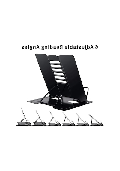 6 Kademe Ayarlanabilir Metal Kitap Okuma Standı, Ofis Ve Çalışma İçin