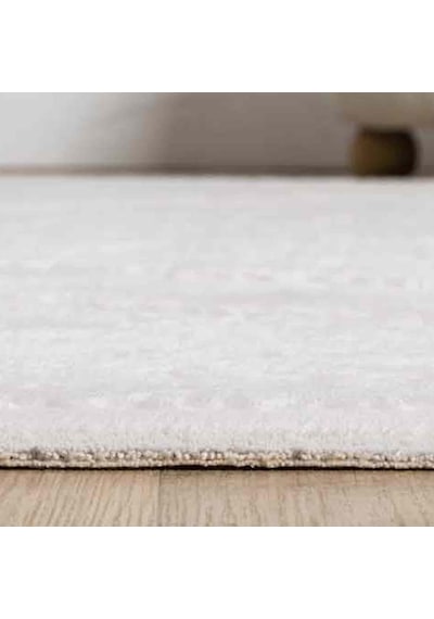 Krem Klasik Madalyon Desenli Halı - Mk0561krl